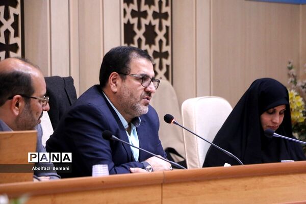 جلسه هماهنگی تشییع و خاکسپاری شهید گمنام در دانشگاه فرهنگیان قم
