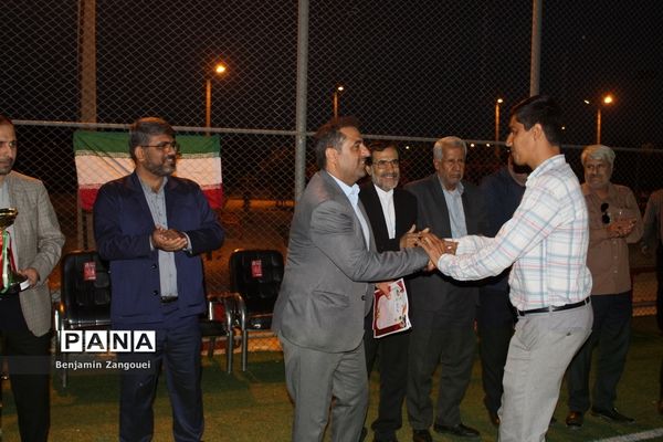 روستای آبطویل قهرمان مسابقات مینی فوتبال جام پرچم شهرستان بوشهر