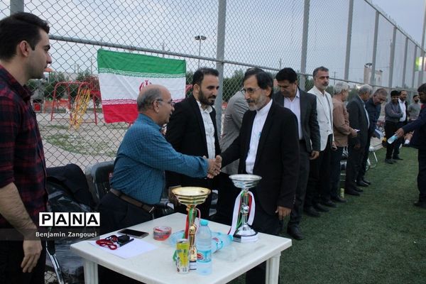 روستای آبطویل قهرمان مسابقات مینی فوتبال جام پرچم شهرستان بوشهر