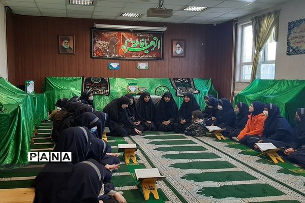 برگزاری مراسم سالروز شهادت حضرت فاطمه زهرا (س) در آموزشگاه فرهنگ ام‌ابیها (س)