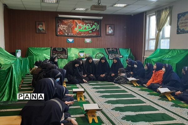 برگزاری مراسم سالروز شهادت حضرت فاطمه زهرا (س) در آموزشگاه فرهنگ ام‌ابیها (س)