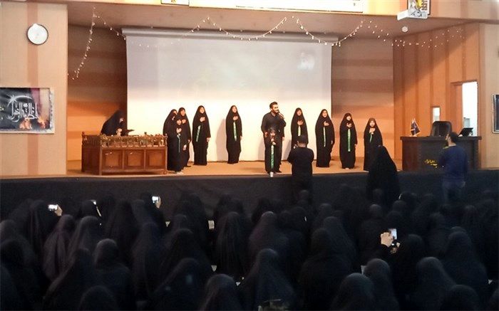 برگزاری سوگواره دانش‌آموزی عهد فاطمی در قم/ عکس
