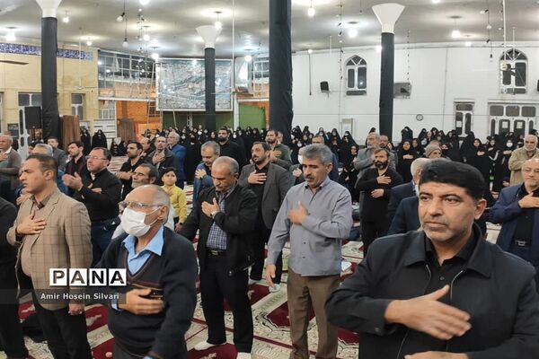 برگزاری مراسم عزاداری شهادت حضرت فاطمه (س) در جهرم