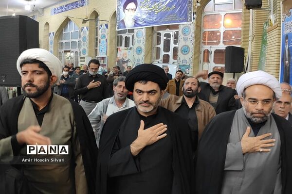 برگزاری مراسم عزاداری شهادت حضرت فاطمه (س) در جهرم