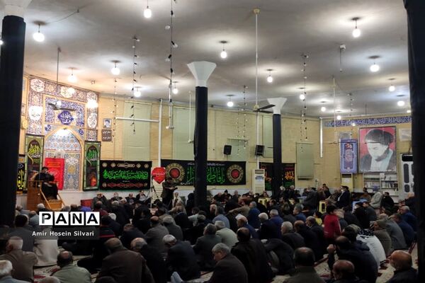 برگزاری مراسم عزاداری شهادت حضرت فاطمه (س) در جهرم