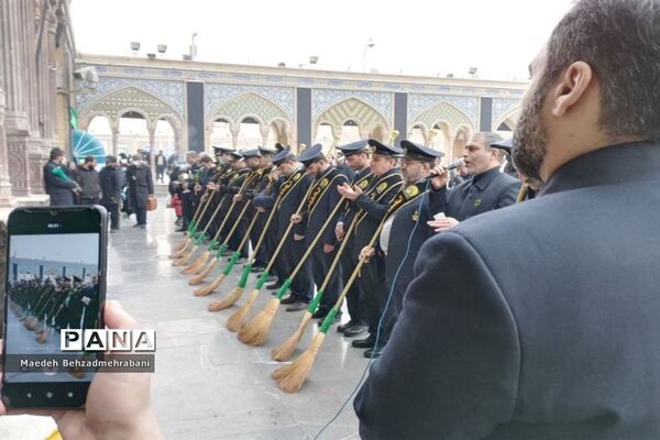 حضور بانوان انقلابی شهرستان قرچک در حرم مقدس حضرت عبدالعظیم حسنی(ع)