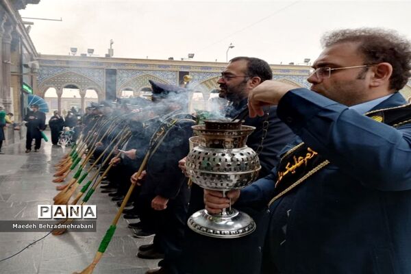 حضور بانوان انقلابی شهرستان قرچک در حرم مقدس حضرت عبدالعظیم حسنی(ع)