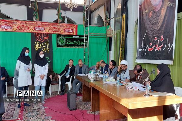 حضور کاروان خدمت شهرستان نایین در شهر انارک