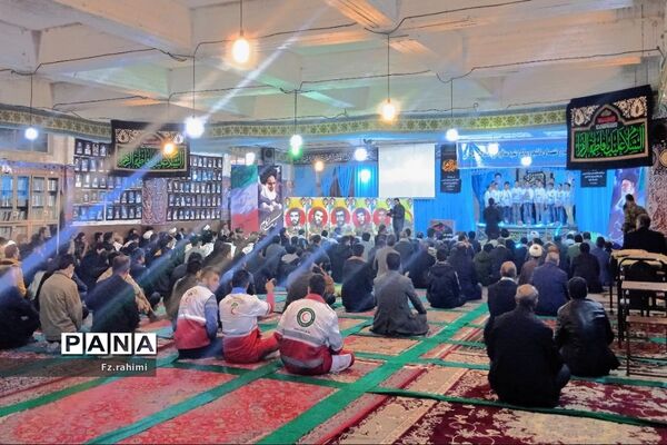 برگزاری یادواره شهدای دانشجو در مصلای  فارسان