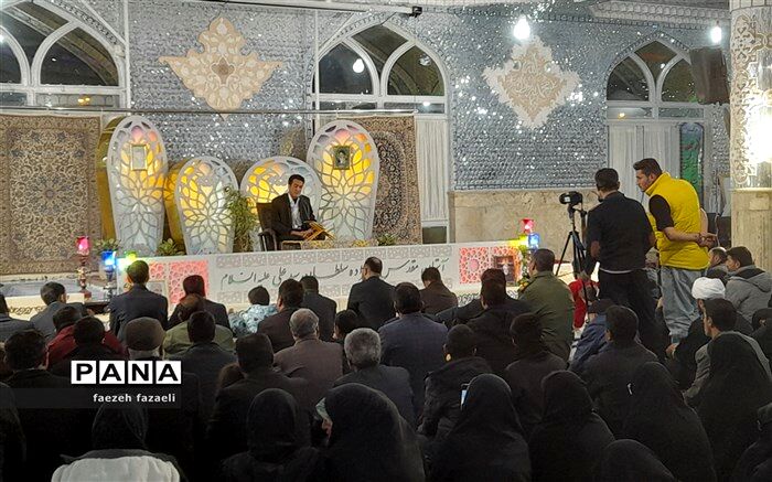 حضور کاروان قرآنی نسیم وصل از شبکه قرآن و معارف سیما در نایین