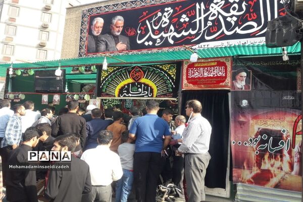 تشییع پیکر یکصدو یازده شهید تفحص شده در اهواز