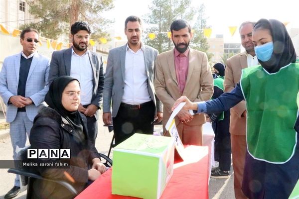 انتخابات انجمن ورزشی دبیرستان دخترانه فرهنگیان ناحیه ۲