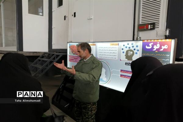 اردوی راهیان پیشرفت و بازدید از پارک ملی هوا فضا با حضور معاونان پرورشی شهرستان قدس