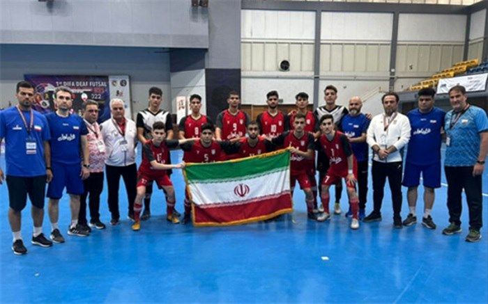 تیم فوتسال ناشنوایان ایران به مرحله نیمه‌نهایی جام جهانی صعودکرد