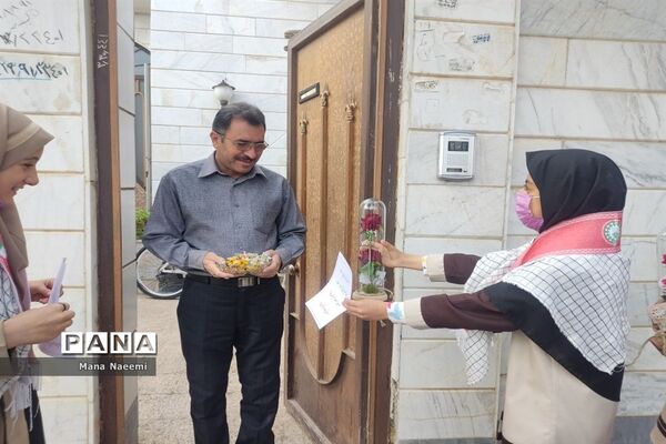 طرح تکریم همسایگان مدرسه در کاشمر