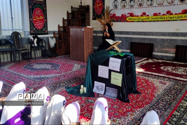 مراسم شهادت حضرت زهرا(س) در گلوگاه