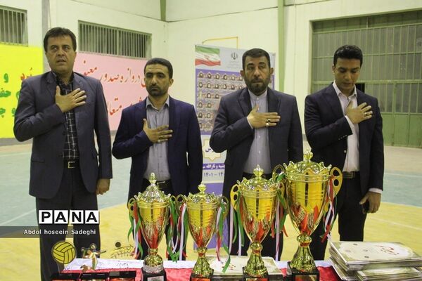 مسابقات قهرمانی دانش‌آموزان استان بوشهر رشته والیبال