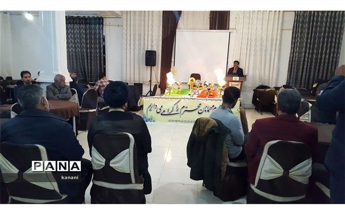 افتتاحیه مسابقات فوتبال دانش‌آموزی فارس به میزبانی قادرآباد