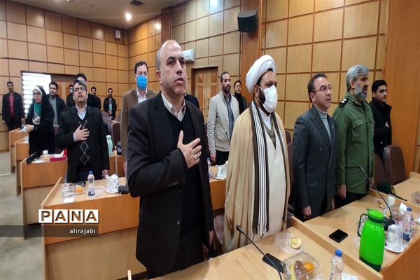 آیین خشت‌گذاری مدرسه حضرت سیدالشهدا (ع) منطقه کهریزک