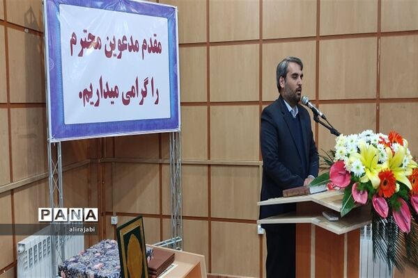 آیین خشت‌گذاری مدرسه حضرت سیدالشهدا (ع) منطقه کهریزک