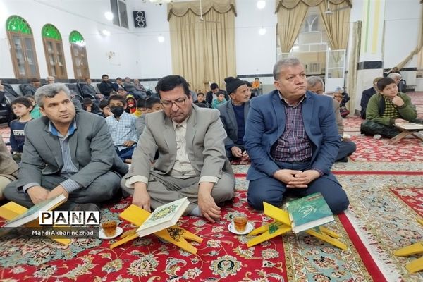 برگزاری محفل انس با قرآن در شهرستان خلیل‌آباد