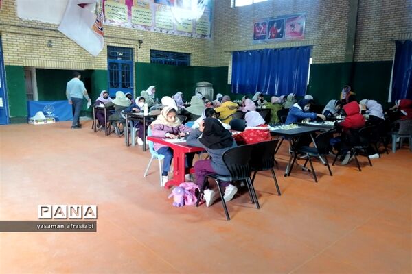 برگزاری مسابقات شطرنج دانش‌آموزی ناحیه 3 شیراز
