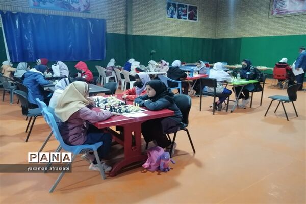 برگزاری مسابقات شطرنج دانش‌آموزی ناحیه 3 شیراز