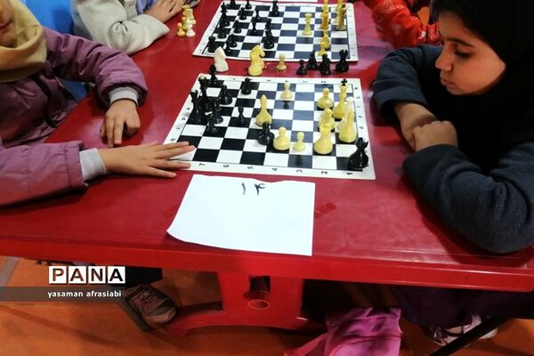 برگزاری مسابقات شطرنج دانش‌آموزی ناحیه 3 شیراز