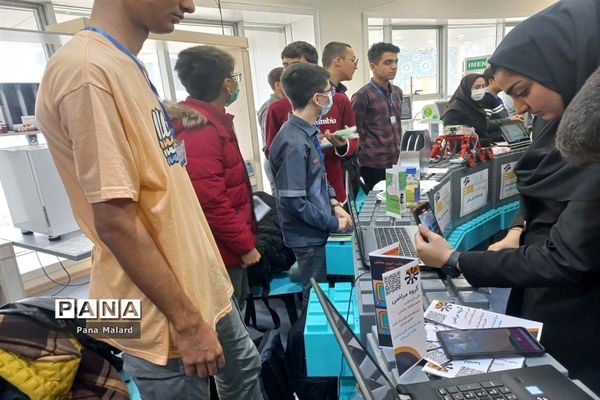 حضور دانش‌آموزان پژوهشگر ملارد در پارک علم و فناوری پردیس