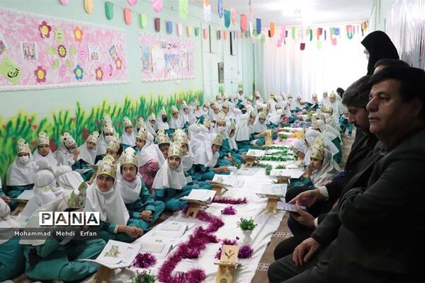 اجرای مراسم جشن قرآن در مدارس آباده