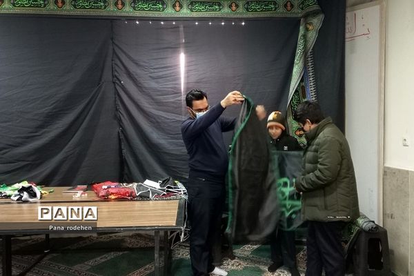 فضاسازی مدارس رودهن در ایام‌فاطمیه