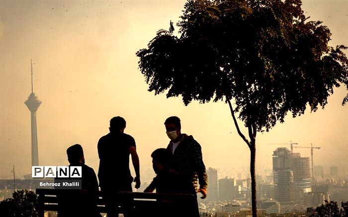 کیفیت هوای تهران در وضعیت «قرمز» قرار گرفت