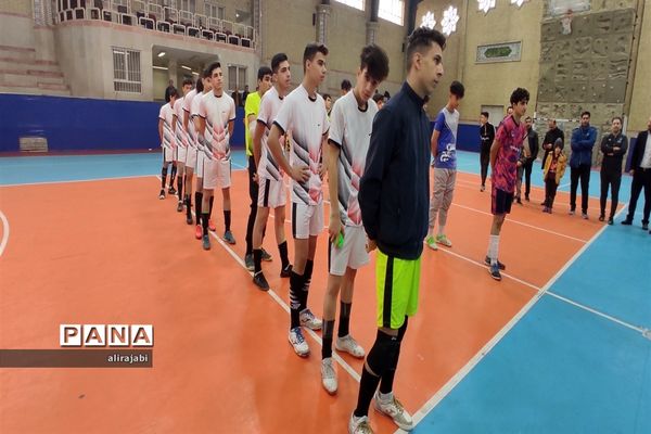 فینال مسابقات فوتسال دانش‌آموزان دوره دوم متوسطه شهرستان‌های استان تهران