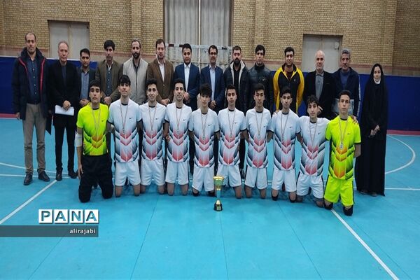 فینال مسابقات فوتسال دانش‌آموزان دوره دوم متوسطه شهرستان‌های استان تهران