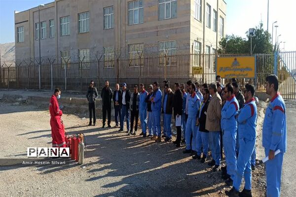 آموزش اطفا حریق در شهرستان جهرم