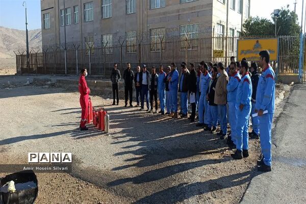 آموزش اطفا حریق در شهرستان جهرم