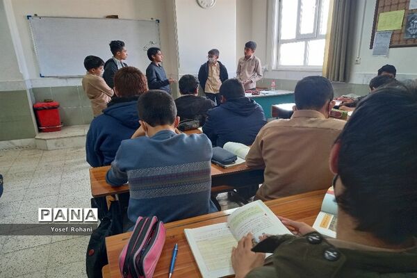 اجرای طرح مدام در دبیرستان پسرانه فرهنگ، کاشمر