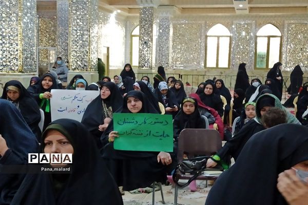 اجتماع بزرگ بانوان و دختران در صفادشت