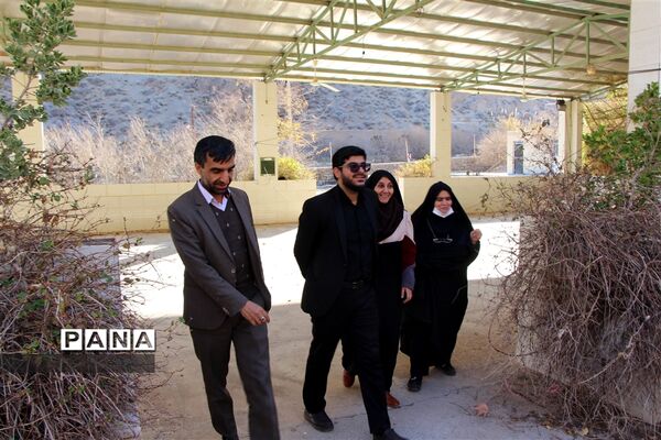سفر یک روزه رئیس سازمان دانش‌آموزی استان یزد به بهاباد