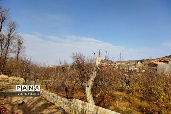 آخرین روزهای پاییزی در روستای بیدهند قم