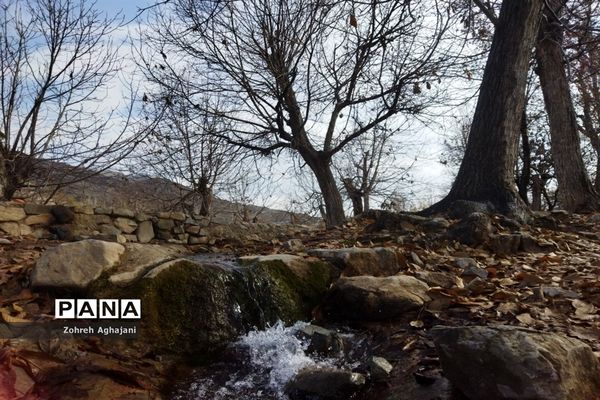 آخرین روزهای پاییزی در روستای بیدهند قم