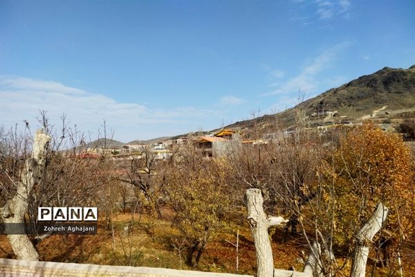 آخرین روزهای پاییزی در روستای بیدهند قم