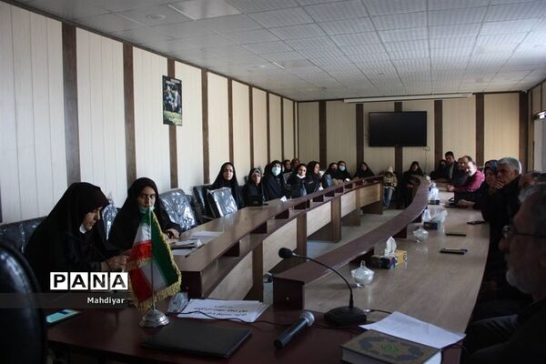 جلسه انتخابات انجمن اولیا در آموزش و پرورش بخش جوادآباد