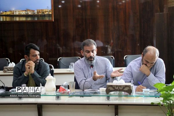 جلسه هیات اندیشه ورزسپاه امام صادق (ع) استان بوشهر