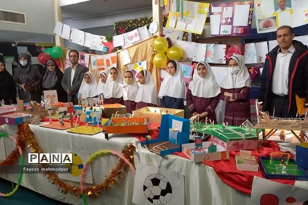 افتتاحیه المپیاد ورزشی و دست‌سازه‌های ورزشی  در دبستان حضرت زهرا(س) رودهن