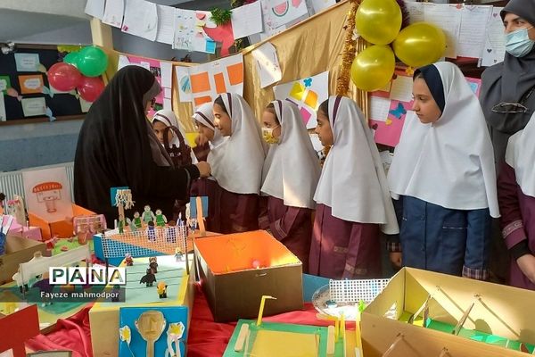 افتتاحیه المپیاد ورزشی و دست‌سازه‌های ورزشی  در دبستان حضرت زهرا(س) رودهن