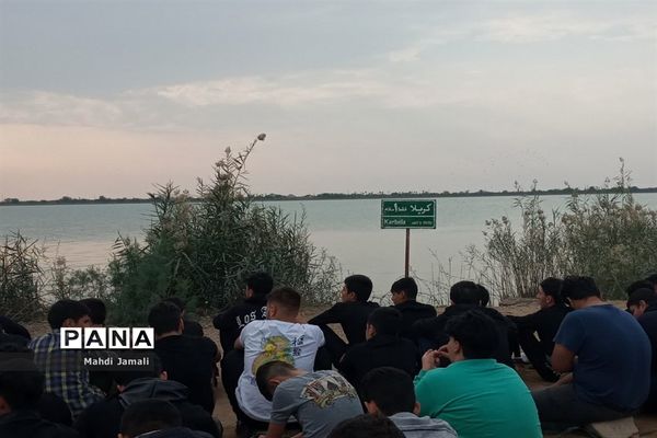 حال و هوای دانش‌آموزان قمی در اردوی راهیان نور