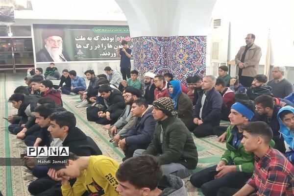 حال و هوای دانش‌آموزان قمی در اردوی راهیان نور