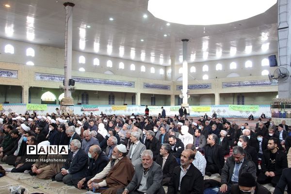 مراسم نماز جمعه اسلامشهر با حضور امام جمعه جدید