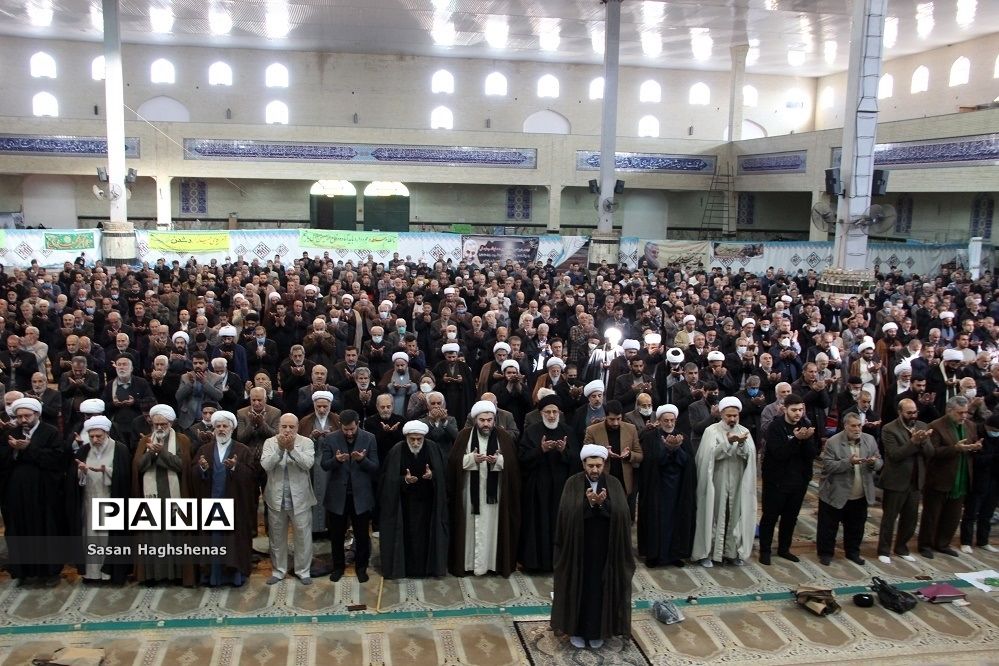 مراسم نماز جمعه اسلامشهر با حضور امام جمعه جدید